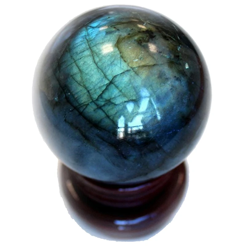 

Natural Labradorite Rose Quartz Amethyst Sphere Crystal Ball Healing Citrine Stone Home Decoration