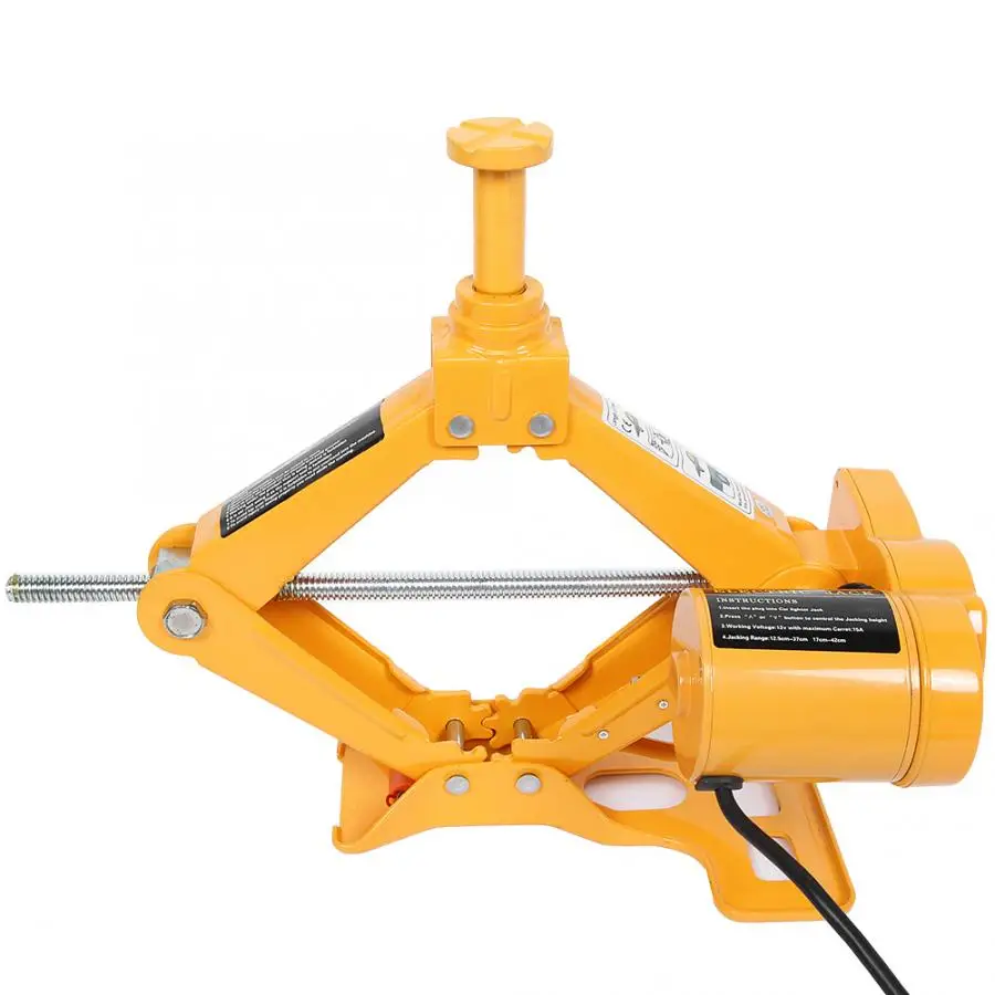 Electric Jack Hydraulic Auto Lifting Tool Kit Car Maintenance Accessories Repair 3 Ton 12V |