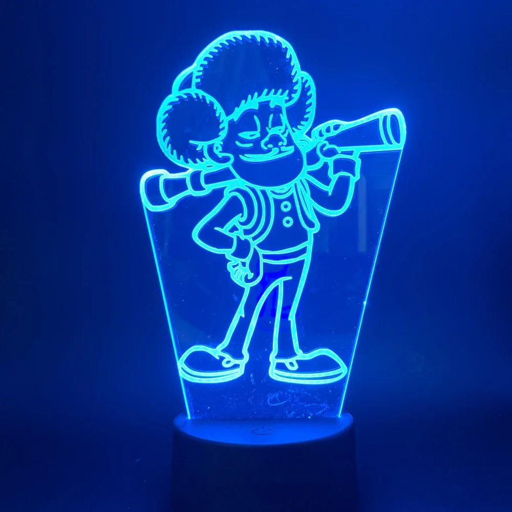 Night Light Led for Boys Girls Gift Indoor Night Light Lamp 7/16 Colors Changing 3D Led Night Light Room Cartoon Night Light Led