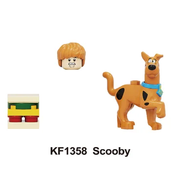 

KF1358-Scoobys Doo New Movie Tiger King Building block Netflix Figures Model Blocks Toys For Children Christmas Gifts