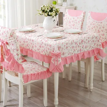 

Hot Sale Lace Edge Tablecloth Rectangular Table Cover For Home Hotel Tablecloth Wedding Christmas Decor Chair Cover 13pieces/set