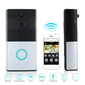 

WF06 Home Smart Wireless WIFI Doorbell Low Power Consumption Waterproof Visual Camera Doorbell Fit For Home Security
