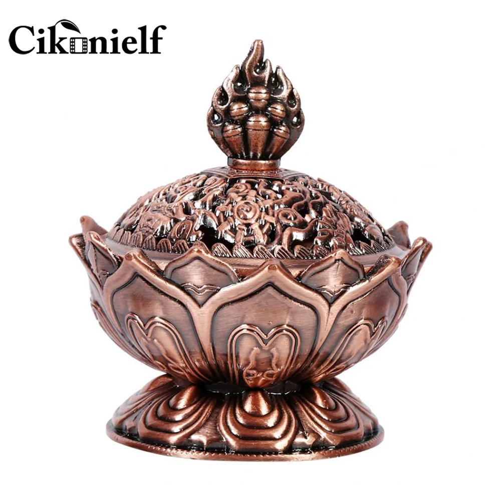 Ароматическая горелка Cikonielf Lotus конус дыма держатель для ароматических горилок
