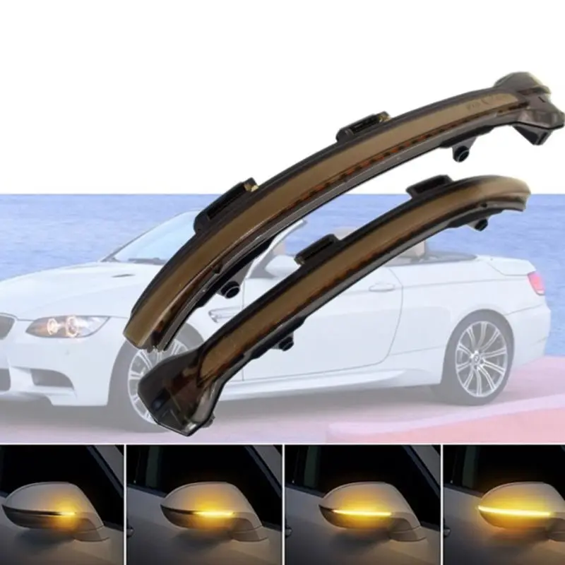 

2PCS For Golf MK7 7.5 Dynamic Blinker LED Turn Signal Side Mirror Light G6KC