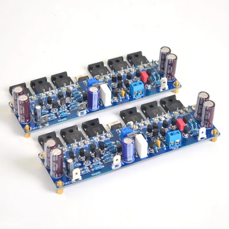 Плата усилителя звука IRF240 IRF9240 300 Вт FET, класс AB HiFi, высокомощная чистая Плата усилителя, готовая