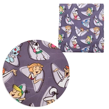 

50*140CM Cartoon Patchwork Printed Polyester Cotton Fabric for Tissue Kids Home Textile for Sewing Quilt Decoration,c481