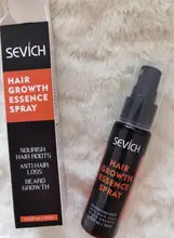 Sevich-espray de esencia para el crecimiento del cabello para hombres y mujeres, tratamiento para la pérdida del cabello, nutre las raíces, fácil de llevar, cuidado del cabello Germinal rápido, 30g