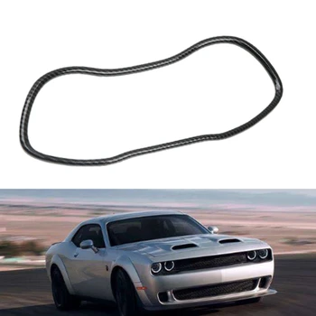 

For Dodge Challenger 2015-2019 ABS Carbon Fiber Interior Dashboard Meter Display Frame Cover Trim