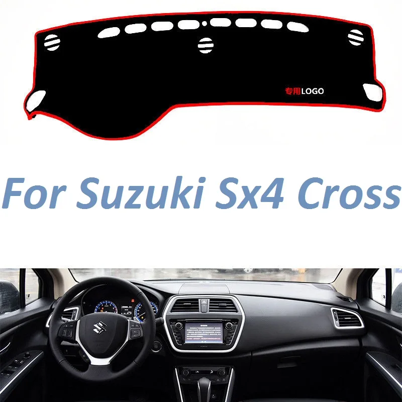 Для Suzuki SX4 крест левой и правой руки Drive Нескользящие приборной панели крышки