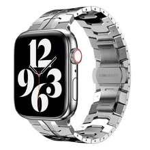 

Stainless Steel WatchBand for Apple Watch Serie 5 4 3 2 40MM 44MM 38MM 42MM Sport Bracelet Strap For iwatch watch Accessories