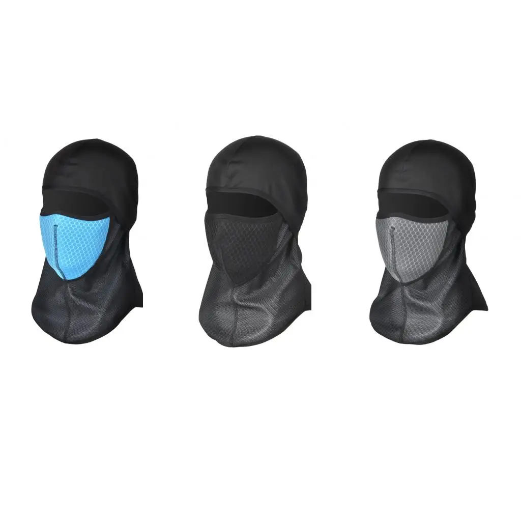 Winter Windproof Thermal Full Face Mask Motorcycle Skiing Balaclava Headscarf Neck Hood Outdoor Full Face Mask 