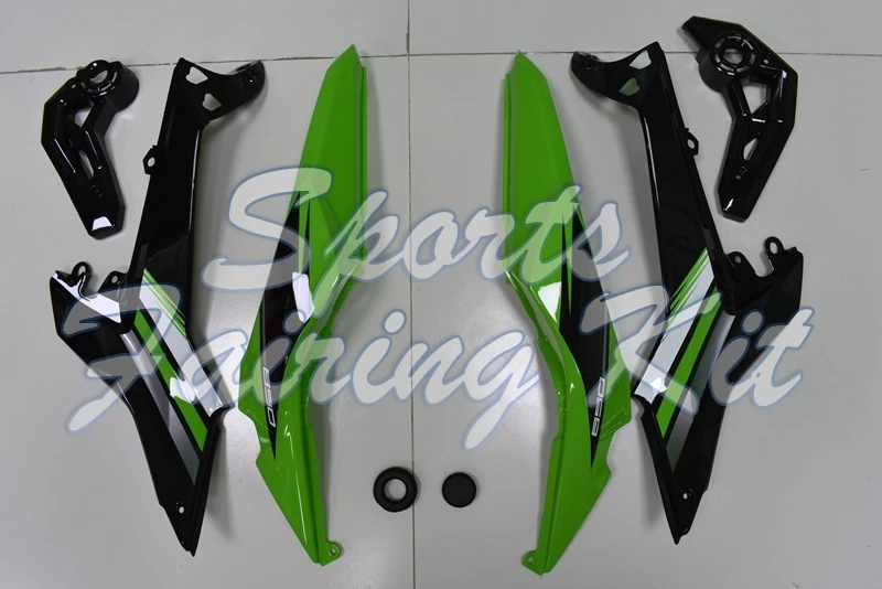 Обтекатели для NINJA 650R 2017 2019 Зеленые Черные ER 6F 2018 из АБС пластика EX 650 17 18 19|Полные