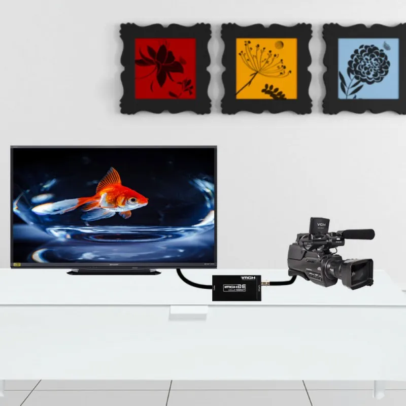  SDI al Convertitore di HDMI 1080P 60Hz HD BNC all'adattatore di HDMI 3G SDI Video Audio Adattatore 