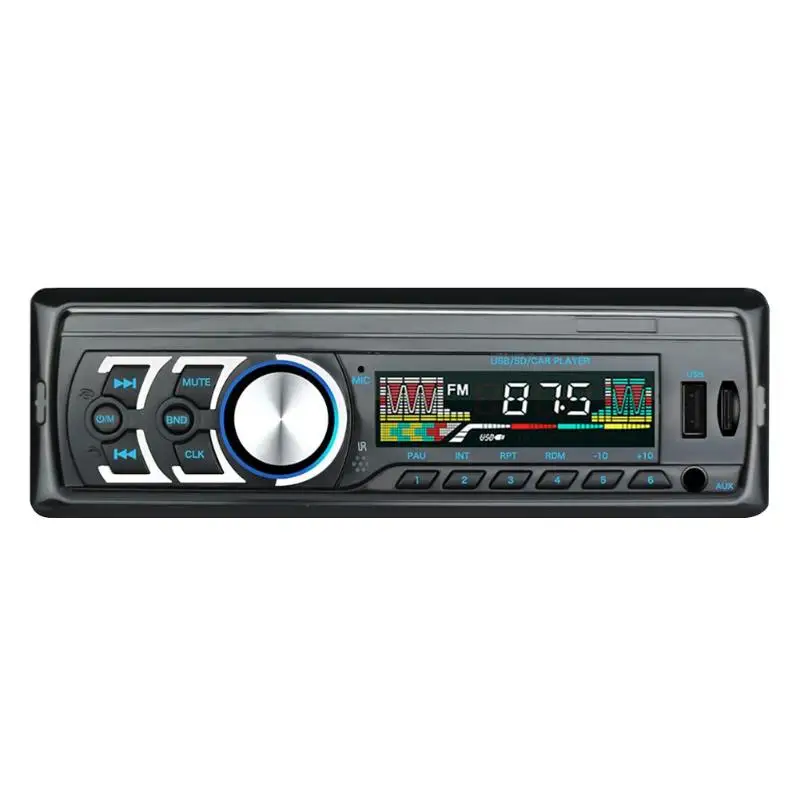 Универсальный RM-JQ1781C 1 Din автомобиль в тире стерео аудио USB FM радио Bluetooth Hands-free головное устройство MP3 музыкальный плеер новое поступление