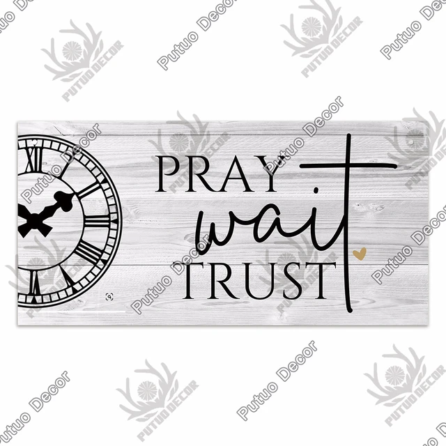 Putuo Decor Home Wooden Signs Family Wood Pendant Decorative Plaque for Friendship Home Sweet Home Room Sign Wall Decoration WP3814