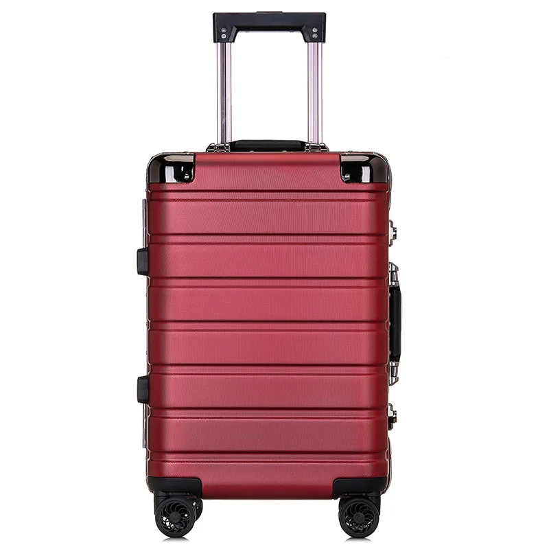 1PCS 2" 24" дюймов, Высококачественная алюминиевая рама+ Корпус из поликарбоната, чехол для чемодана для путешествий, универсальная сумка для путешествий на колесах, чехол на колесиках - Цвет: 1PCS