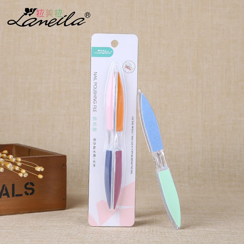 

1Pcs Six-sided Polishing Nail File Tool Creative Printing Nail File Sanding Professional Lasting Durable Nail Tools Unisex New