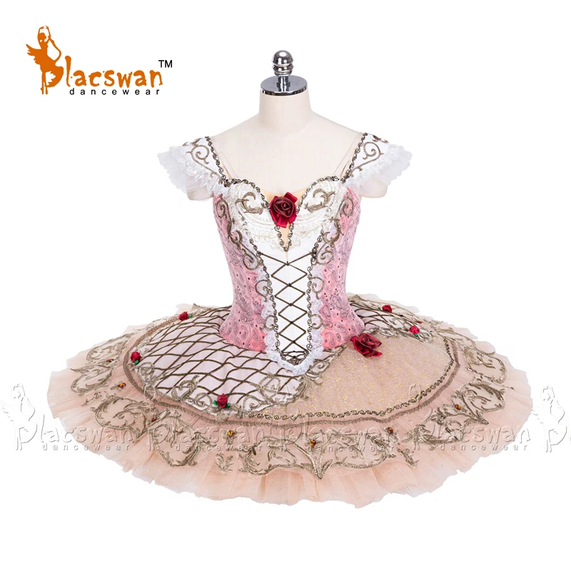 Розовый Розовый Coppelia Swanilda костюм куклы Coppelia балетные соревнования костюмы Paquita пользовательские балетные пачки для профессионалов и для детей пачка ребенок BT686 - Цвет: Розовый