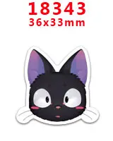 30 шт мультфильм персонаж плоское украшение из смолы PR 17585 - Цвет: 18343