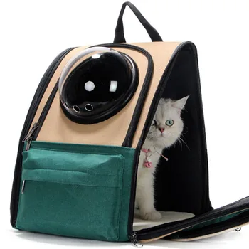

foldable astronaut transport travel carrying capsule tote shoulder handbag High quality cat dog backpack pet carrier bag