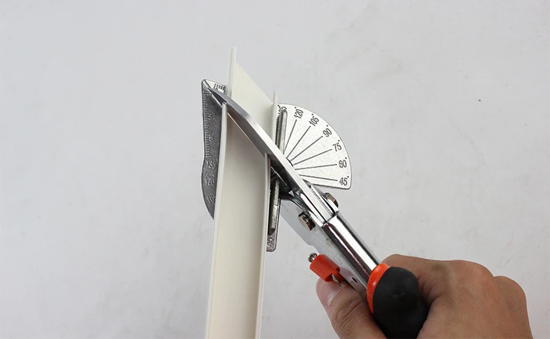PVC Wood Multi Angle Trim Cutter, 45 Degree angle cutting scissors, hand shearing tools 5