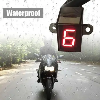 

12V Universal Motorcycle Digital LED Gear Indicator Lever Sensor Display