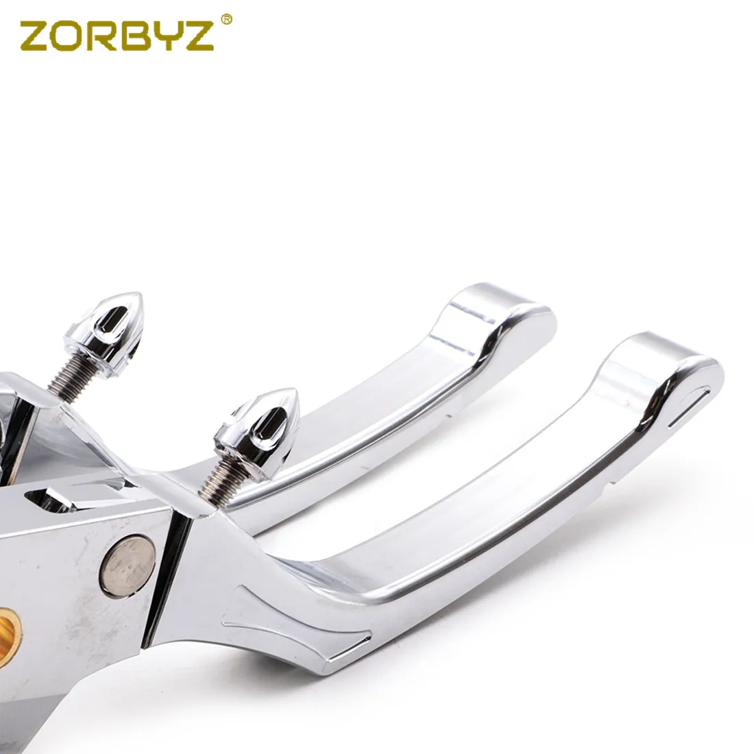 ZORBYZ хромированные ЧПУ режущие Регулируемые тормозные рычаги сцепления подходят для Harley XL 883 1200 2004-2013