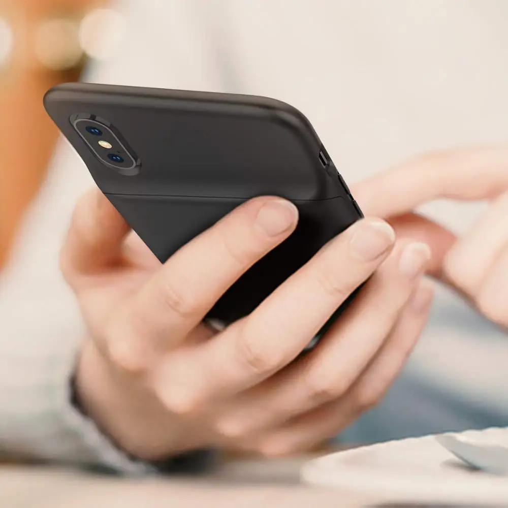 5000 мАч для iPhone XSMax, внешний аккумулятор, зарядное устройство, чехол, аудио разъем, портативное зарядное устройство, зарядное устройство, чехол