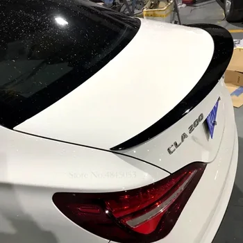 

Car Tail Spoiler For Benz CLA W117 CLA200 CLA220 CAL260 Black Color ABS Plastic Rear Trunk Wing Spoiler Fit For 2014 to 2018