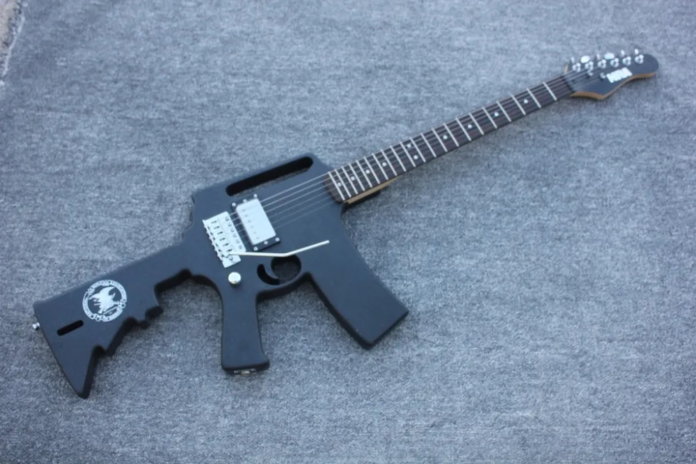 2019 Новинка + заводская черная B.C.Rich AK47 электрическая гитара особой формы B C Rich custom