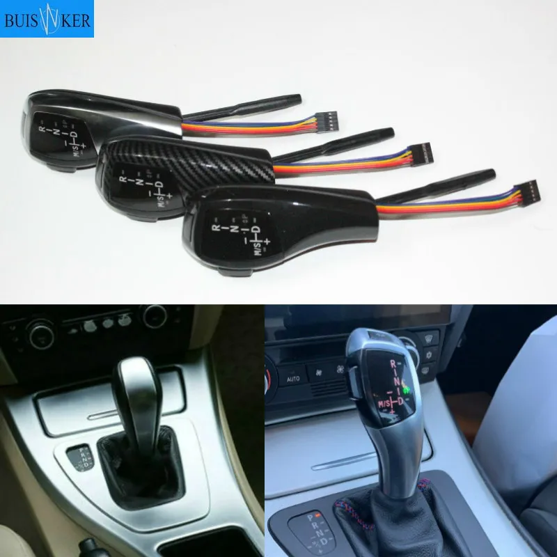 Led Gear Shift Knob Shifter Lever For Bmw 1 3 5 6 Series E90 E60 E46 2d