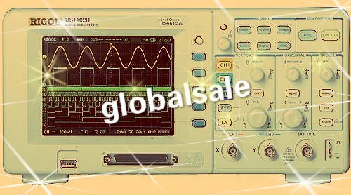 RIGOL DS1052D двухканальный цифровой осциллограф 50 МГц 500 MSa/s