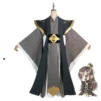 

Nie HuaiSang Cosplay The Founder of Diabolism Costume Adult Black Costume MO DAO ZU SHI Unisex Costume Full Set New Arrival