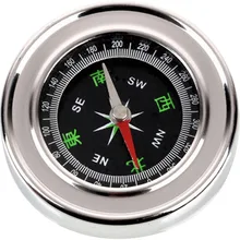 Портативный профессиональный мини-Компас Карта из нержавеющей стали, линейка, многофункциональная, для походов, кемпинга, выживания, буссола, брюхула