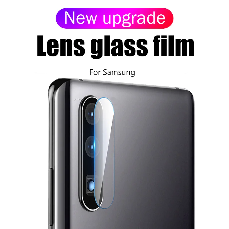 Закаленное стекло для samsung Galaxy A10 A50 A20 S10 S9 Plus, Защитное стекло для объектива камеры, Защитное стекло для samsung S10E S8 Plus