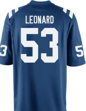 Топ продаж 53 Darius Leonard JERSEY 12 Andrew Luck 13 T.Y. Хэмтон 18 A.J. Зеленые футболки с вышитыми логотипами
