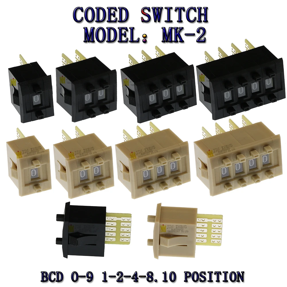 MK-2 BCD Code Binary Output Switches/ThumbwheelSwitches 8421C terminal ...