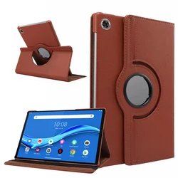 Capa para tab m10 fhd plus TB X606X x606f 10.3 tablet caso para tab m10 hd x306x x505x x605f 10.1 "360 graus de rotação caso