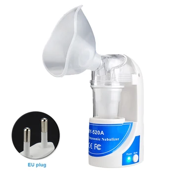 

Atomizing Humidifier Mini Handheld Ultrasonic Nebulizer Adults Kids Respirator Steam Inhaler Portable Silent Home Office Travel