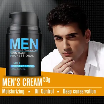 

50g Men's Revitalising Cream Moisturizing Face Cream Oil-control Shrink Pores Nourishing Anti-Wrinkle Firming Face Skin