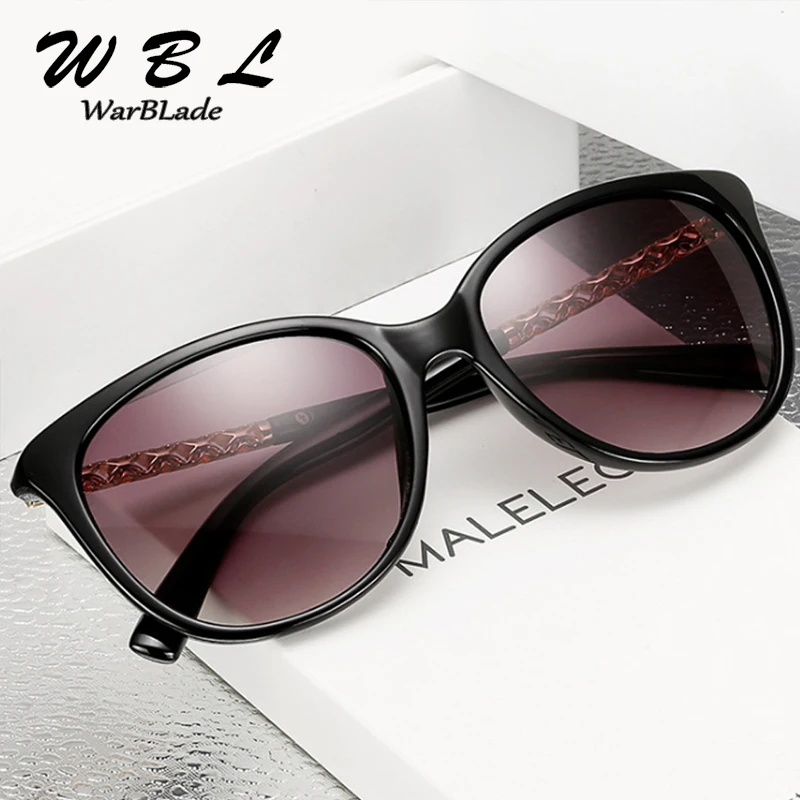 

WarBLade Oversized Sunglasses 2019 Fashion Ladies Vintage Brand Designer Round Female Glasses Retro De Sol Feminino
