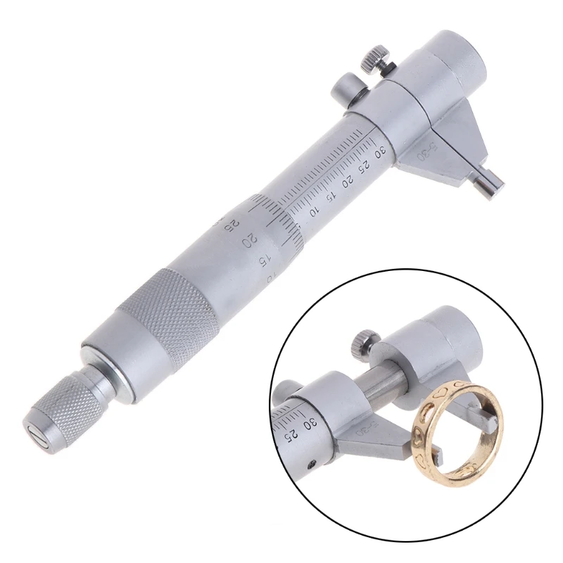 US $24.16 530mm Internal Micrometer 001mm Stainless Steel Accurate Screw Gauge Metric Inner Diameter Measuring Tool