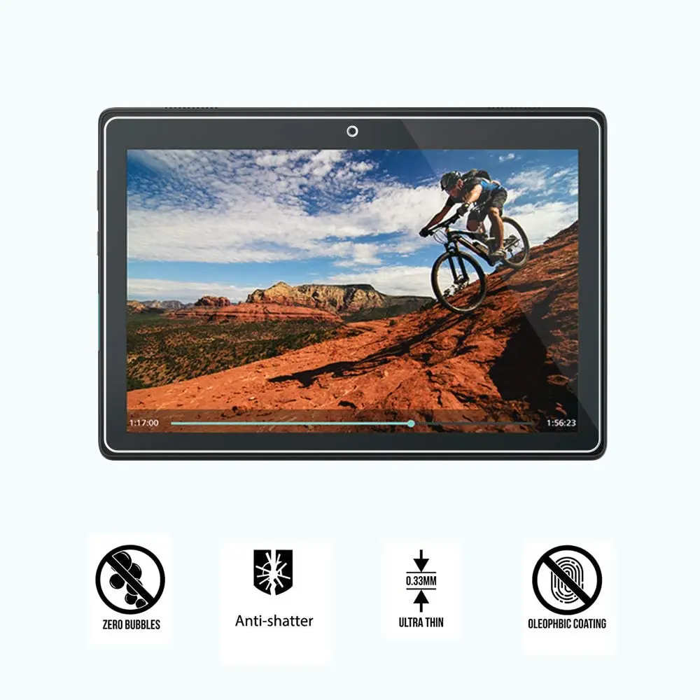 

Water-proof Tablet Screen Film for Lenovo TAB E10 TB-X104F 10.1 Inch - Explosion-proof Tempered Glass Screen Protector Cover