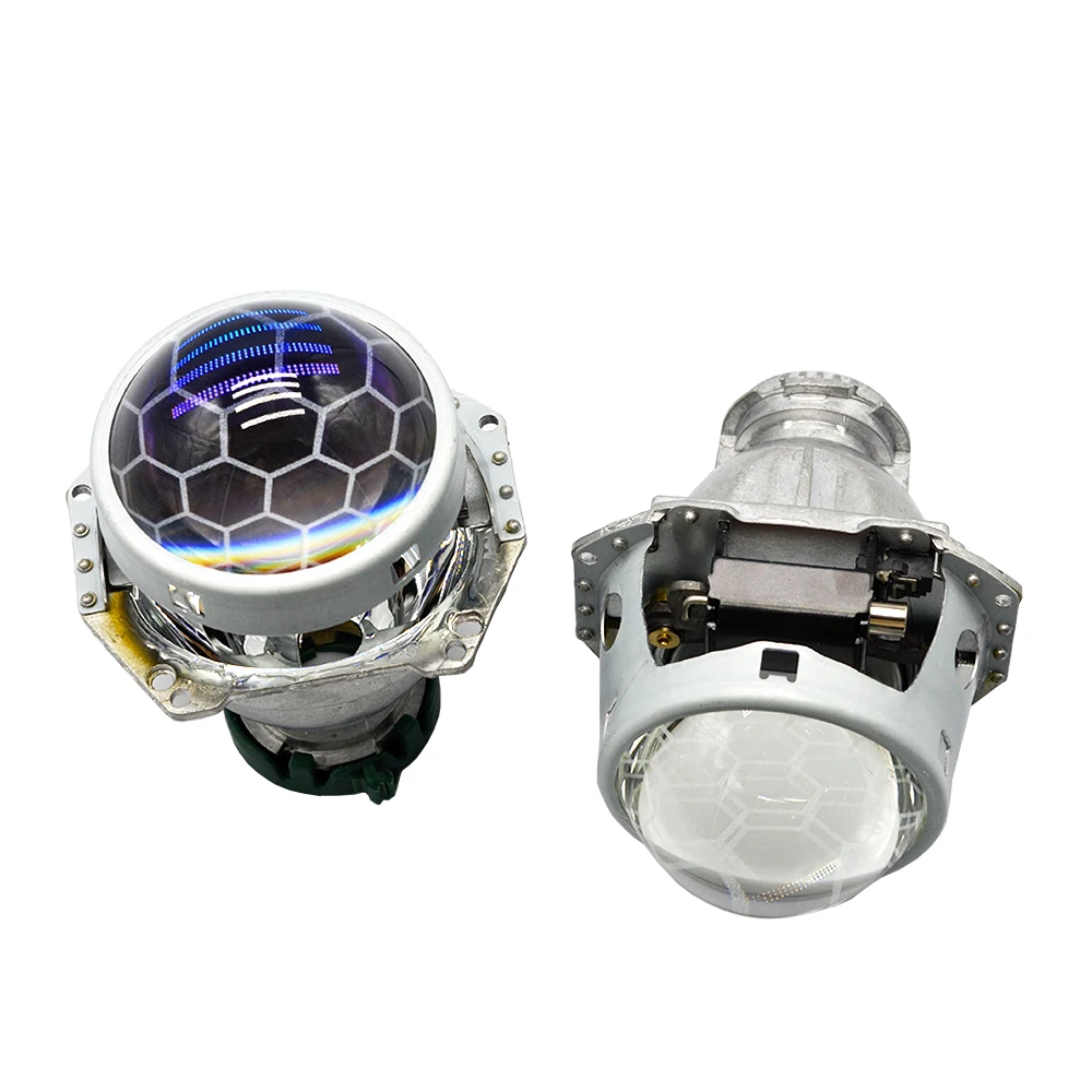 3,0 дюймов футбольный синий оборачивающийся hella bi xenon hid проектор фары объектив для d1 d2 d3 d4 модели автомобиля Аксессуары для мотоцикла и автомобиля