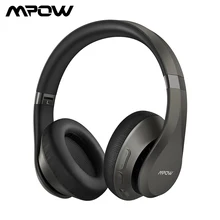 Mpow H20 Bluetooth наушники беспроводные наушники с HiFi глубоким басом шумоподавления микрофон гарнитура с 30 ч Время воспроизведения для IPhone 11
