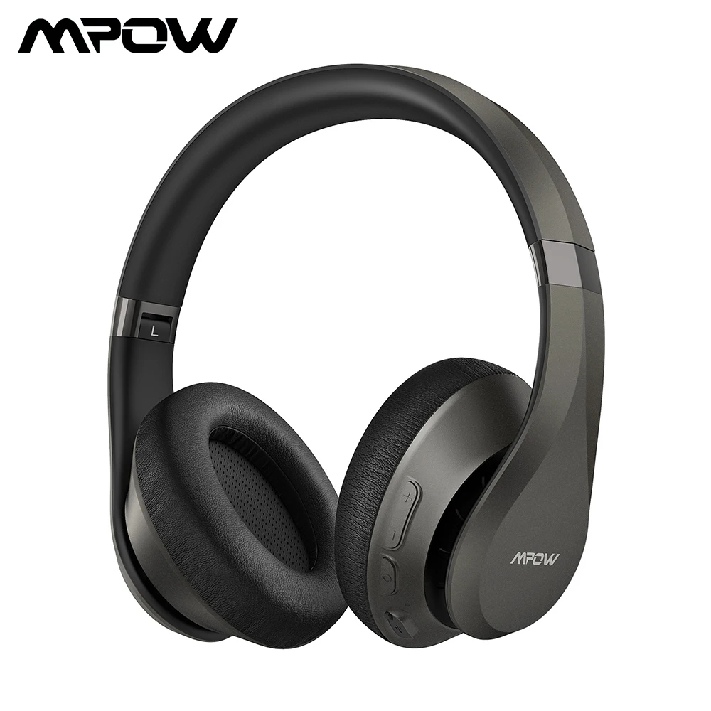 Comprar Auriculares inalámbricos Bluetooth Mpow H20 con bajos profundos de alta fidelidad auriculares de micrófono con cancelación de ruido 30H para IPhone 11