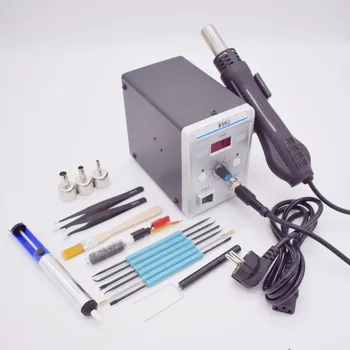 

700W 858D ESD Soldering Station 60W LED Digital Solder Iron Desoldering station BGA Rework Solder Station Hot Air Gun tools set