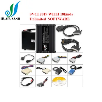 

2019 SVCI (FVDI) Commander Auto Diagnostic Tool for most Cars with 18 Software