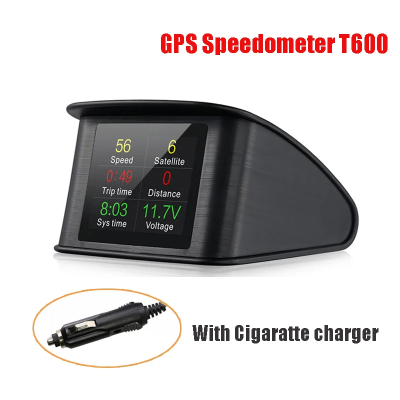 Цифровой автомобильный проектор GPS OBD спидометр датчик температуры RPM
