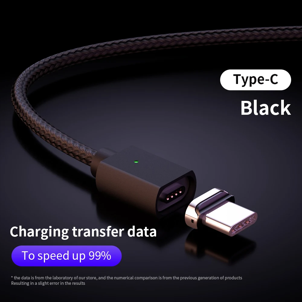 Магнитный USB-кабель Meide быстрая зарядка USB C магнитное зарядное устройство типа